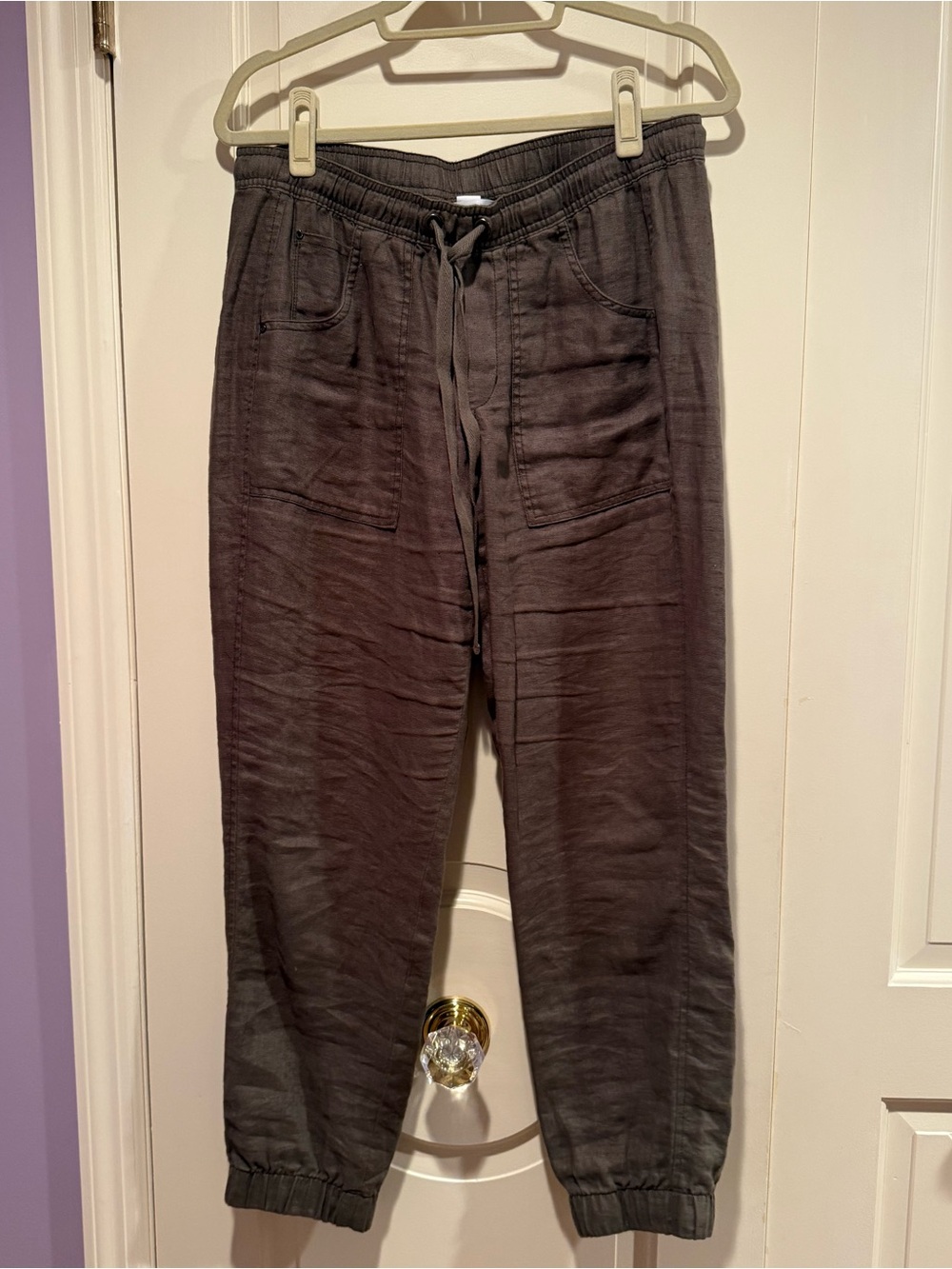 Women’s Calvin Klein Olive Green Drawstring Jogger Pants
